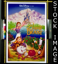 #4638 BEAUTY & THE BEAST 1sh '91 Walt Disney 