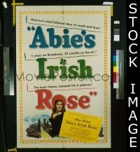 ABIE'S IRISH ROSE ('46) 1sheet
