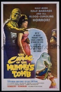 #548 CURSE OF THE MUMMY'S TOMB 1sh '64 Hammer 