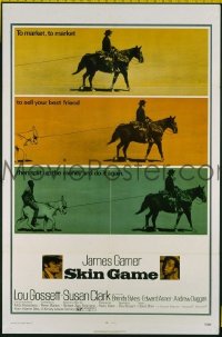 Q582 SKIN GAME one-sheet movie poster '71 Garner, Gossett