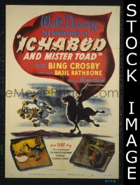ADVENTURES OF ICHABOD & MISTER TOAD 1sheet