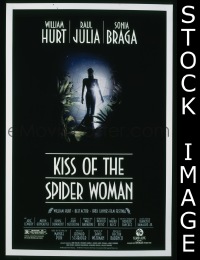 #313 KISS OF THE SPIDER WOMAN 1sh '85 Hurt 