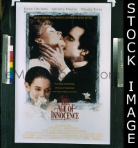 #318 AGE OF INNOCENCE DS 1sh '93 Lewis 