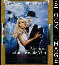 #2564 MEMOIRS OF AN INVISIBLE MAN DS 1sh '92