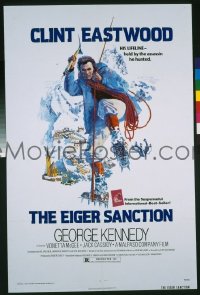 A339 EIGER SANCTION one-sheet movie poster '75 Clint Eastwood