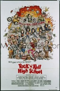 #7609 ROCK 'N' ROLL HIGH SCHOOL 1sh79 Ramones 