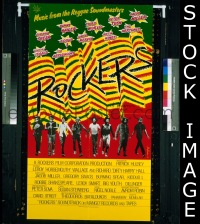 #7610 ROCKERS 1sh '79 Reggae, Heptones, Tosh 
