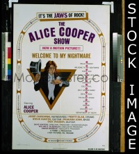 #026 ALICE COOPER:WELCOME TO MY NIGHTMARE 1sh 