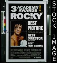 #8219 ROCKY 1sh '77 Sylvester Stallone