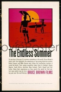 #364 ENDLESS SUMMER 11x17 movie poster '67 surfing classic!!