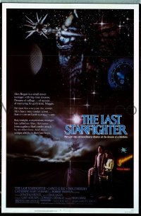 A712 LAST STARFIGHTER one-sheet movie poster '84 Lance Guest