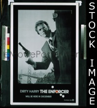#221 ENFORCER great teaser 1sh '77 Eastwood 