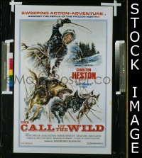 CALL OF THE WILD ('72) 1sheet