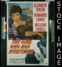 GIRL WHO HAD EVERYTHING 1sheet