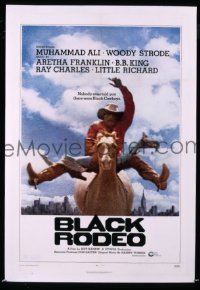 #081 BLACK RODEO 1sh '72 Muhammad Ali, Strode 