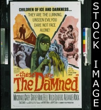 #539 THESE ARE THE DAMNED 1sh '63 Hammer 