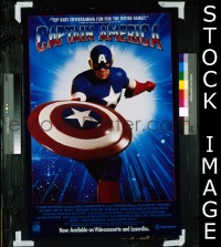 #2222 CAPTAIN AMERICA video 1sh '90 Marvel!