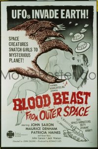 BLOOD BEAST FROM OUTER SPACE 1sheet