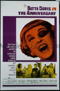 A078 ANNIVERSARY one-sheet movie poster '67 Bette Davis, Hancock