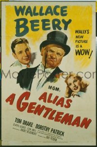 #010 ALIAS A GENTLEMAN 1sh '48 Wallace Beery 