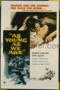 #073 AS YOUNG AS WE ARE 1sh '58 Harland,Scott 