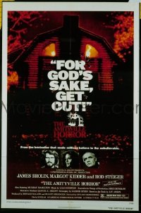 P107 AMITYVILLE HORROR one-sheet movie poster '79 AIP, James Brolin