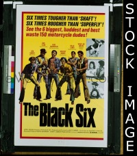 #7256 BLACK 6 1sh '74 Mean Joe Greene! 
