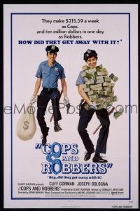 #177 COPS & ROBBERS 1sh '73 Gorman 