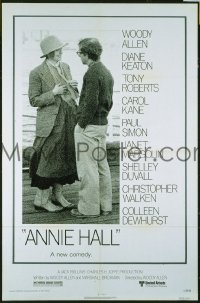 P117 ANNIE HALL one-sheet movie poster '77 Woody Allen, Keaton