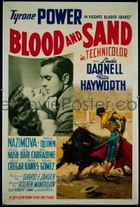 BLOOD & SAND ('41) 1sheet