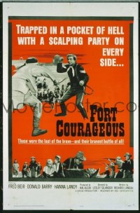 #1301 FORT COURAGEOUS 1sh '65 Beir, Barry 