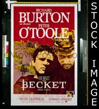 #063 BECKET 1sh '64 Burton, O'Toole 