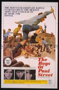 A128 BOYS OF PAUL STREET one-sheet movie poster '69 Kemp, Burleigh