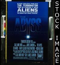 #2116 ABYSS 1sh '89 James Cameron