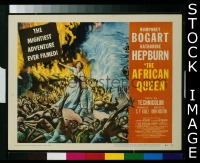 #4010 AFRICAN QUEEN TC '52 Bogart, Hepburn 