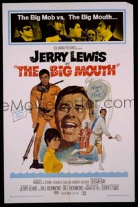#1068 BIG MOUTH 1sh '67 Jerry Lewis 