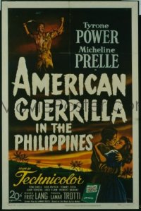 AMERICAN GUERRILLA IN THE PHILIPPINES 1sheet
