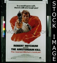 #7141 AMSTERDAM KILL 1sh '78 Robert Mitchum
