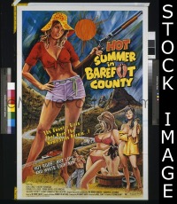 #7848 HOT SUMMER IN BAREFOOT COUNTY 1sh '74 