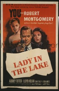 LADY IN THE LAKE 1sheet