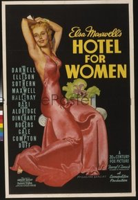 028 HOTEL FOR WOMEN paperbacked 1sheet