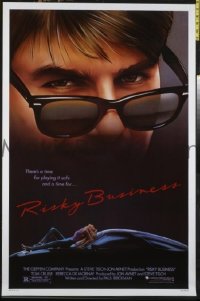 A969 RISKY BUSINESS one-sheet movie poster '83 Tom Cruise