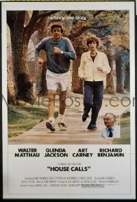 A573 HOUSE CALLS one-sheet movie poster '78 Walter Matthau, Jackson