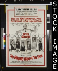 #720 WRONG ARM OF THE LAW 1sh '63 Sellers 