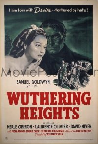 242 WUTHERING HEIGHTS ('39) linen 1sheet