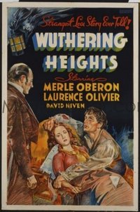 v170 WUTHERING HEIGHTS ('39)  1sh '39 Olivier, Oberon