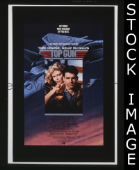 Q759 TOP GUN one-sheet movie poster '86 Cruise, Kilmer, McGillis