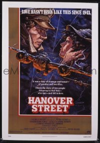 A479 HANOVER STREET one-sheet movie poster '79 Harrison Ford, Down
