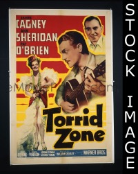 #8420 TORRID ZONE 1sh '40 James Cagney
