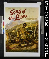#8305 SONG OF THE LOON 1sh '70 homosexuals!